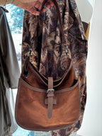 Borsa Hobo Effeto Camoscio