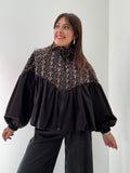 Giacca Tuta Arabesque – Nero Lavagna