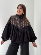 Giacca Tuta Arabesque – Nero Lavagna