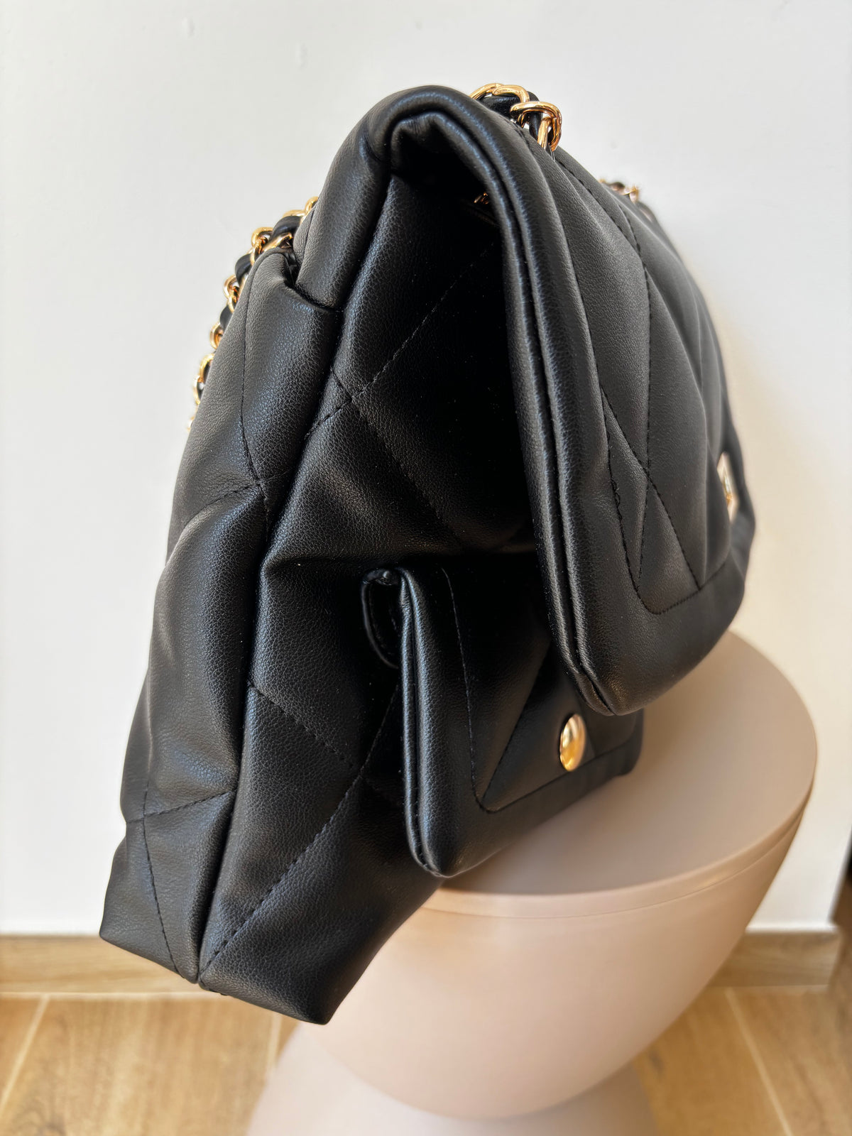 Borsa nera Maxi Quilted