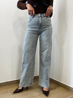 Denim Wide Leg dritto