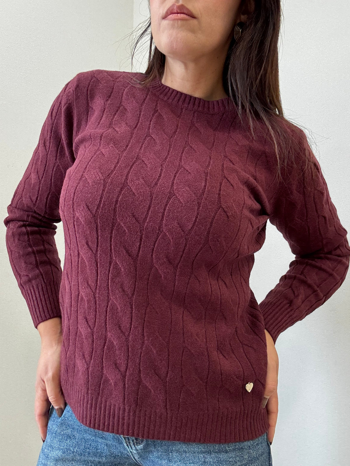 Maglia a Trecce charm