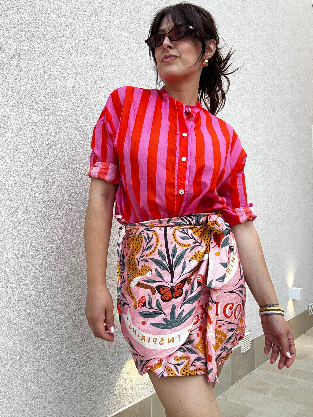 Minigonna pareo