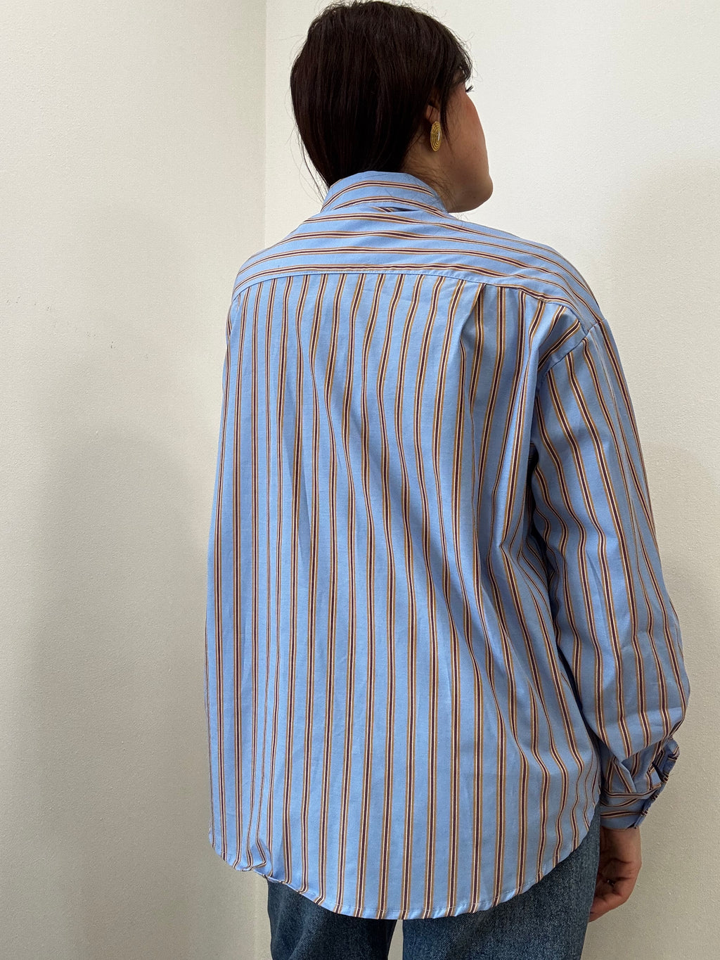 Camicia a Righe Oversize