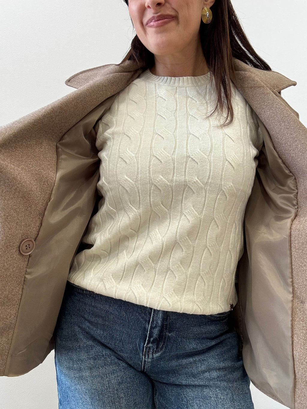 Cappotto Corto Doppiopetto
