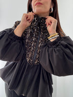 Giacca Tuta Arabesque – Nero Lavagna