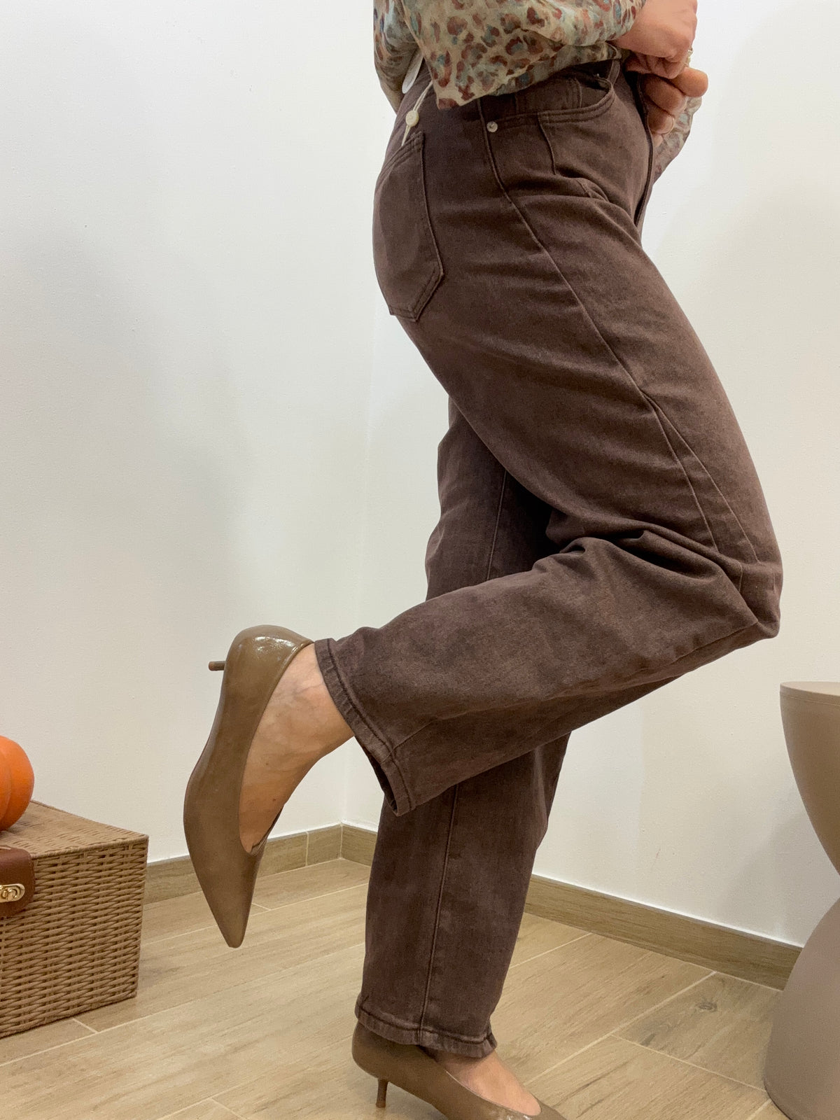 Denim Marrone Cacao Vintage