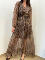 Abito Lungo Paisley