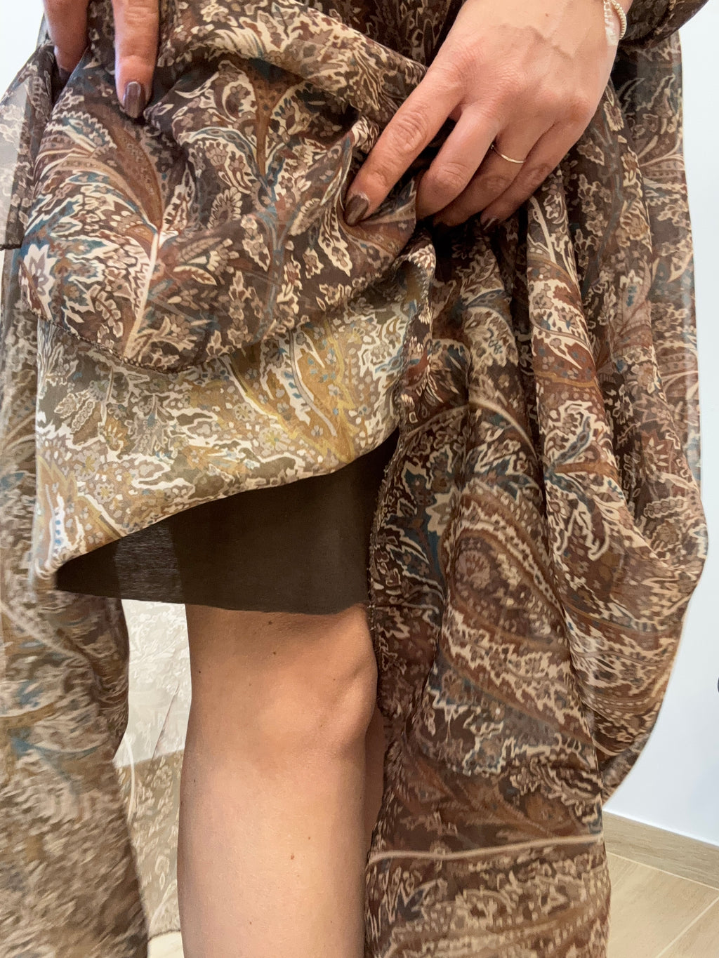 Abito Lungo Paisley