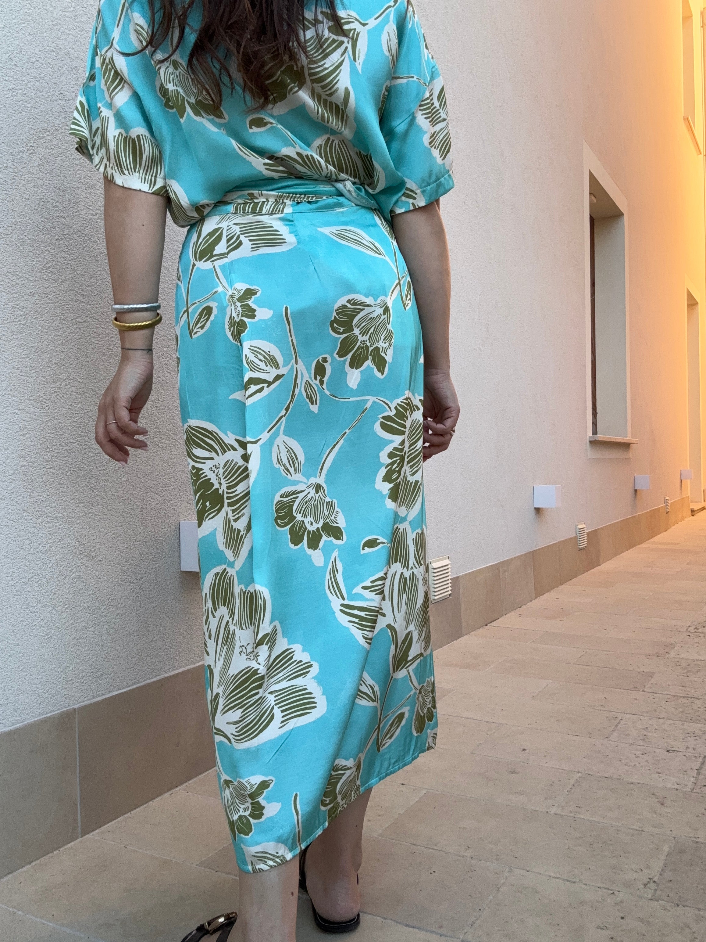 Gonna pareo midi Acqua