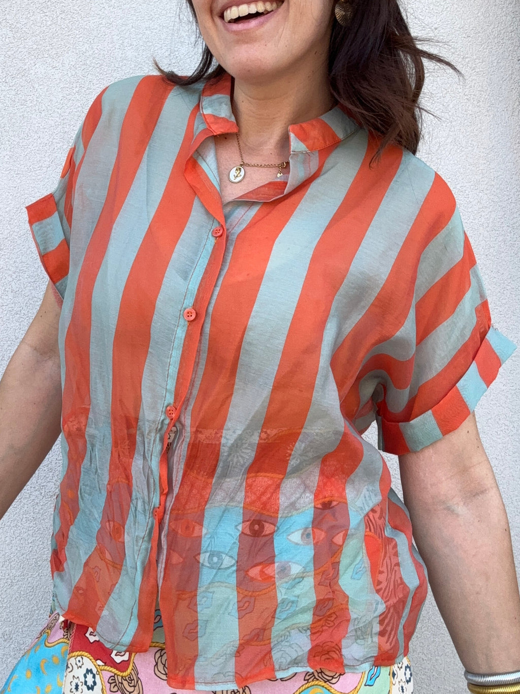 Camicia a Righe Leggera