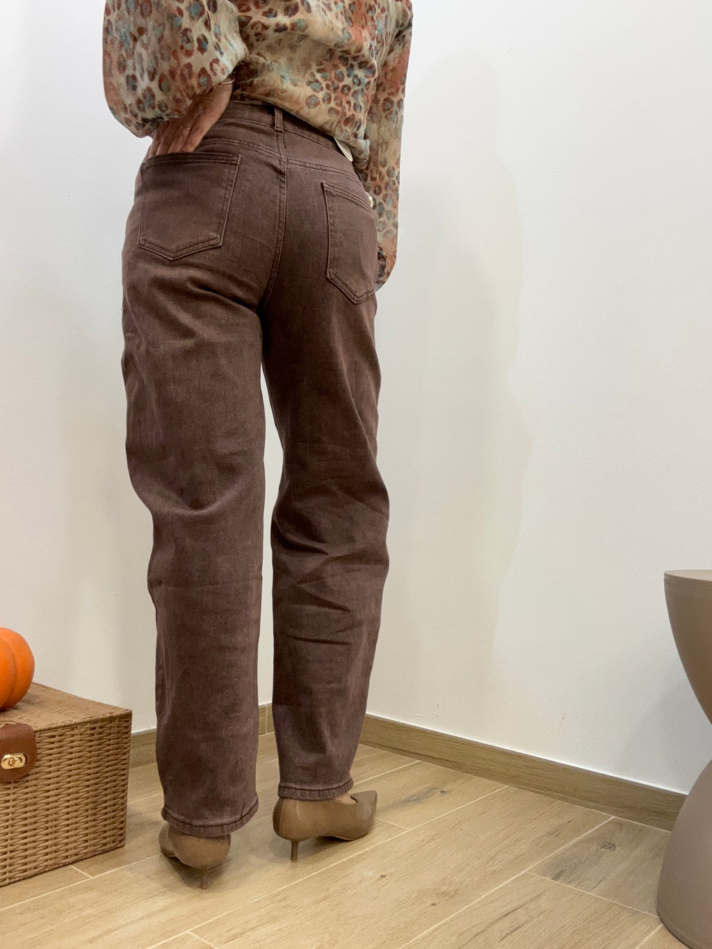 Denim Marrone Cacao Vintage