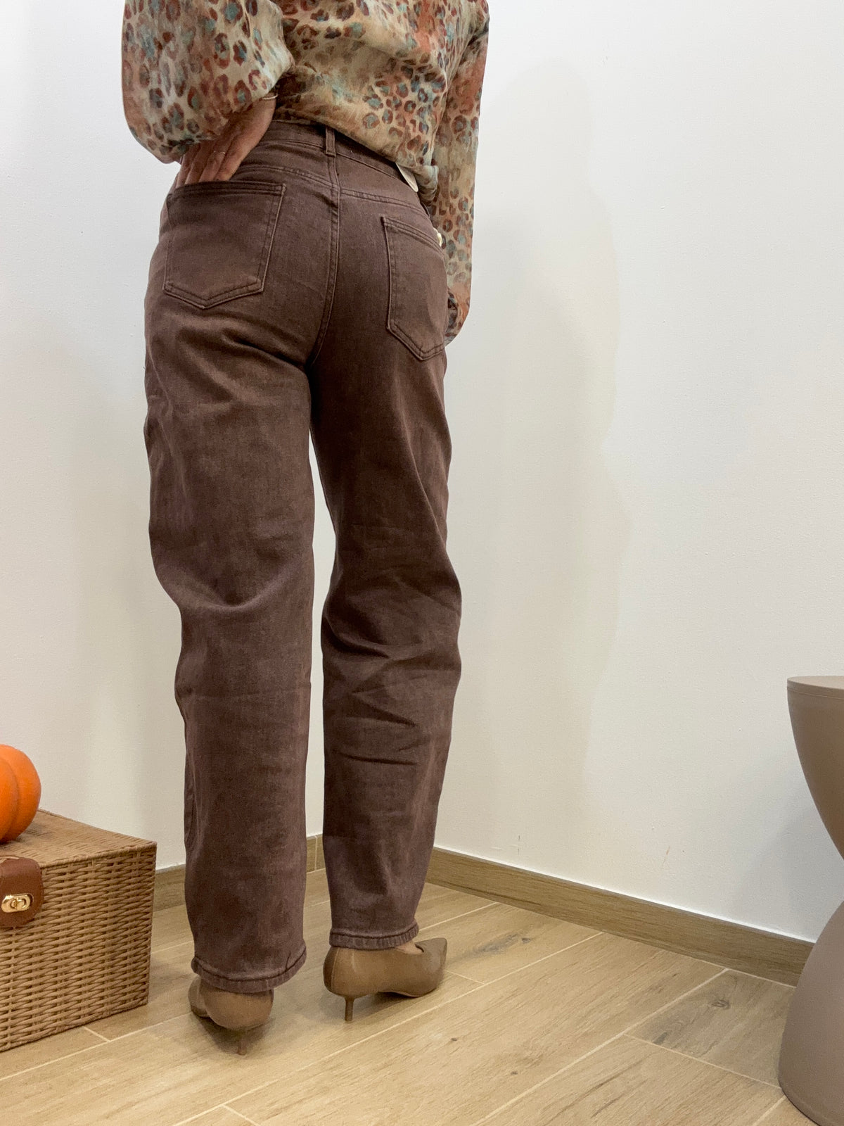 Denim Marrone Cacao Vintage