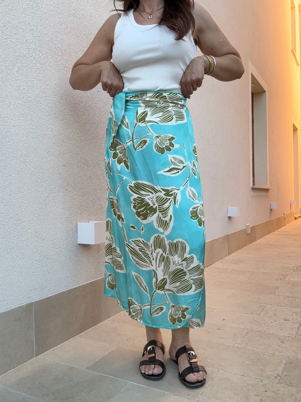 Gonna pareo midi Acqua