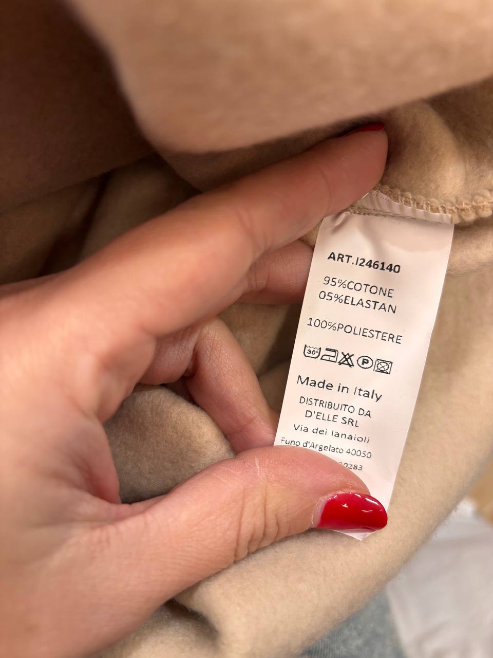 Felpa maxi rouches d'l