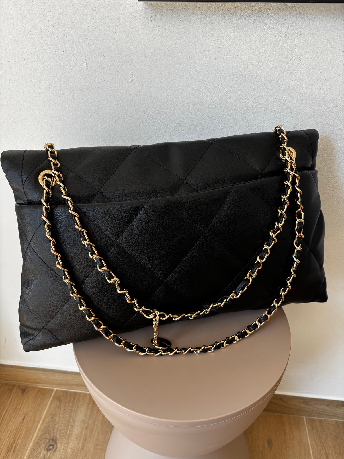 Borsa nera Maxi Quilted