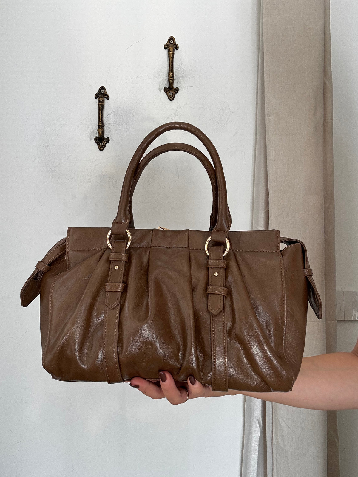 Borsa Bauletto Sigaro
