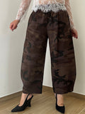 Pantalone my-d Gabardine Camouflage
