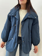 Giubbotto Imbottito Oversize Maxi Collo