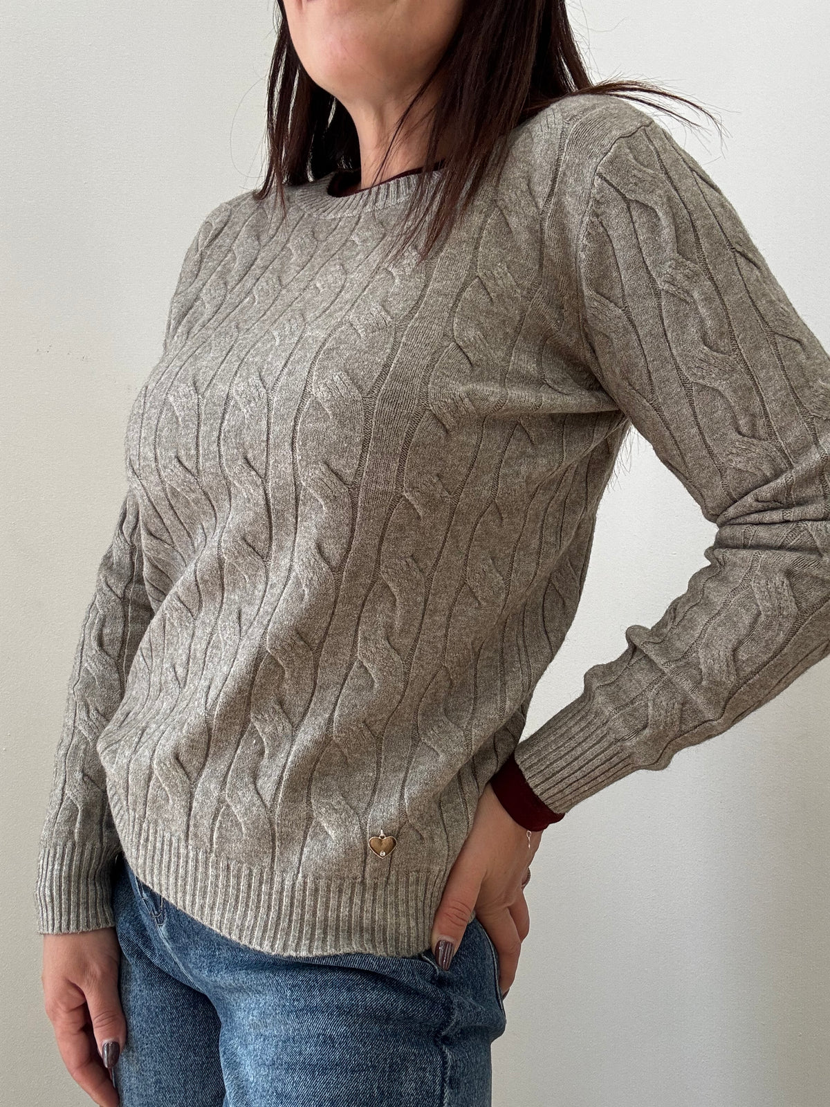 Maglia a Trecce charm