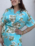 Camicia fantasia Acqua
