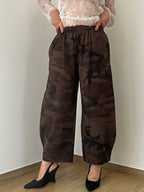 Pantalone my-d Gabardine Camouflage