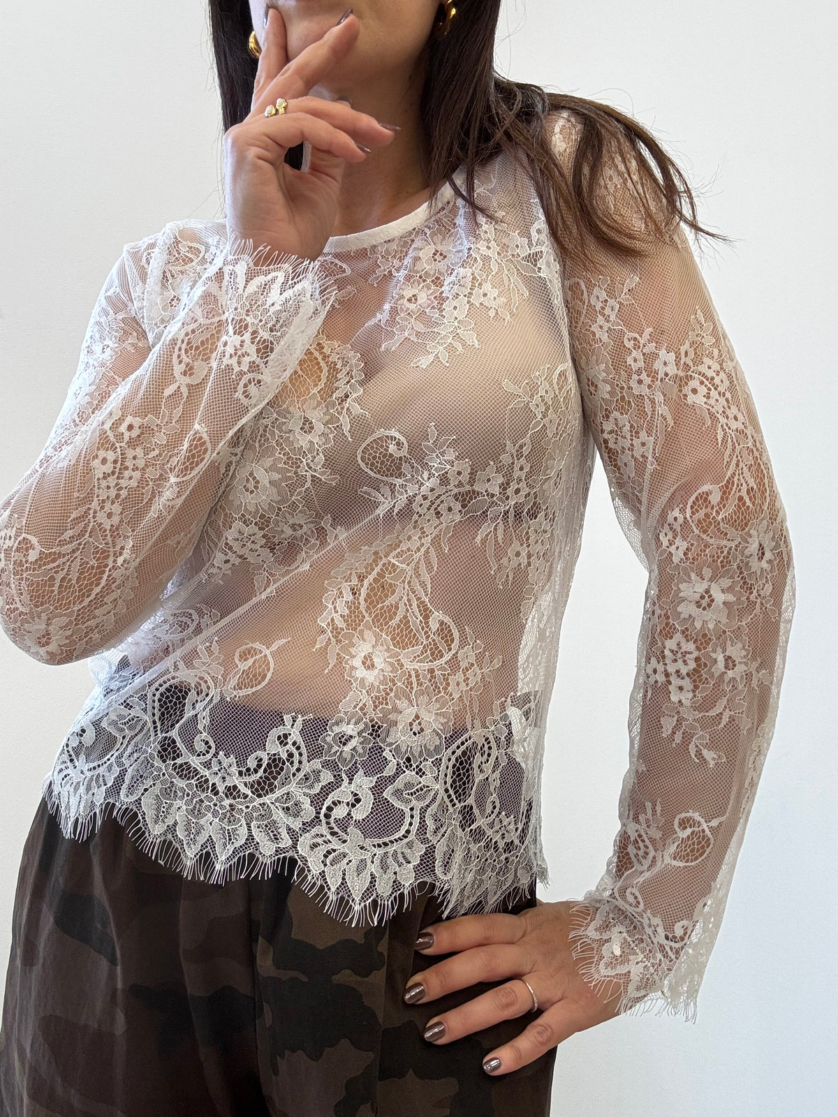 Maglia pizzo