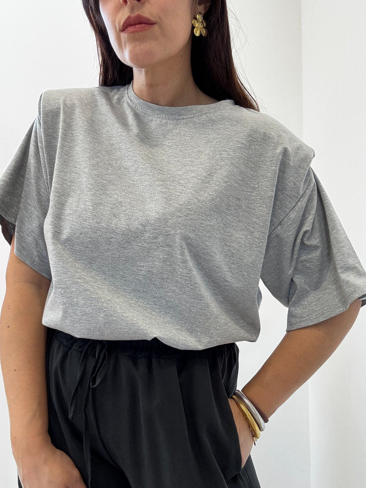 T-shirt Spalline