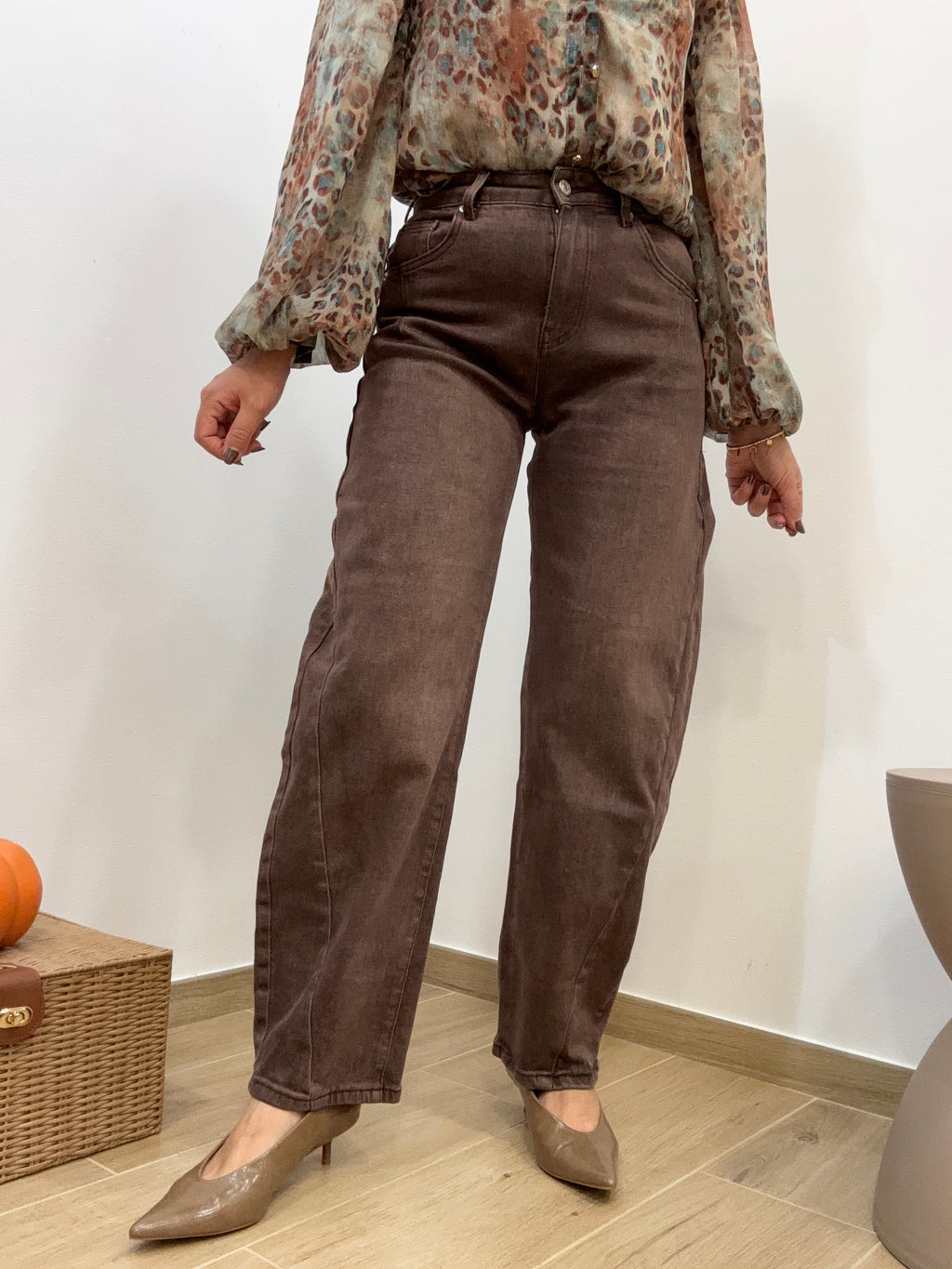 Denim Marrone Cacao Vintage