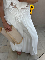 Pochette Rafia con Frange