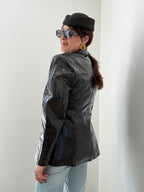 Blazer Croco Fondente