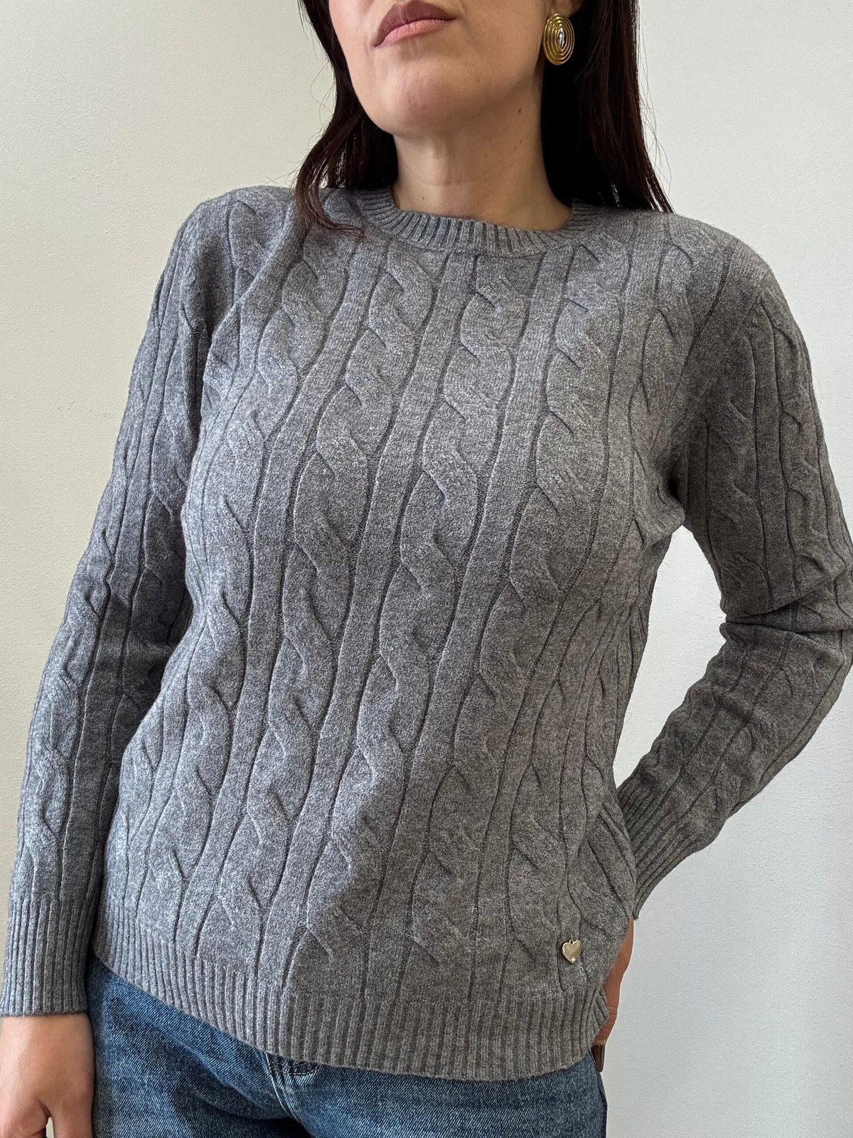 Maglia a Trecce charm