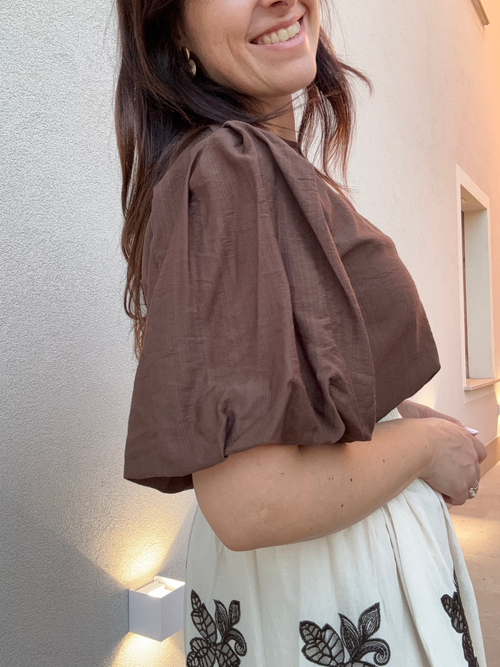 Blusa Manica Balloon