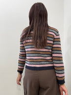 Cardigan righe