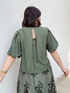 Blusa Manica Balloon
