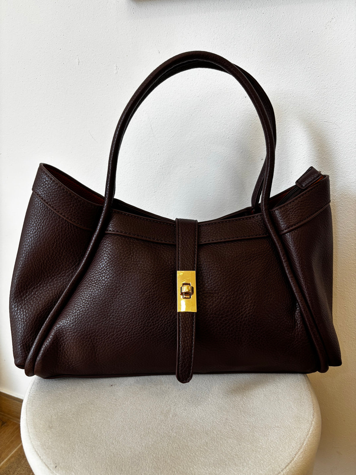 Borsa Tote Cioccolato