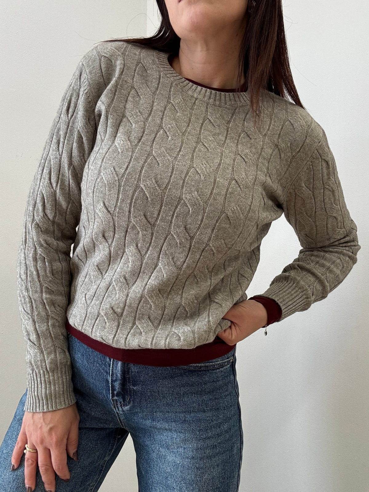 Maglia a Trecce charm