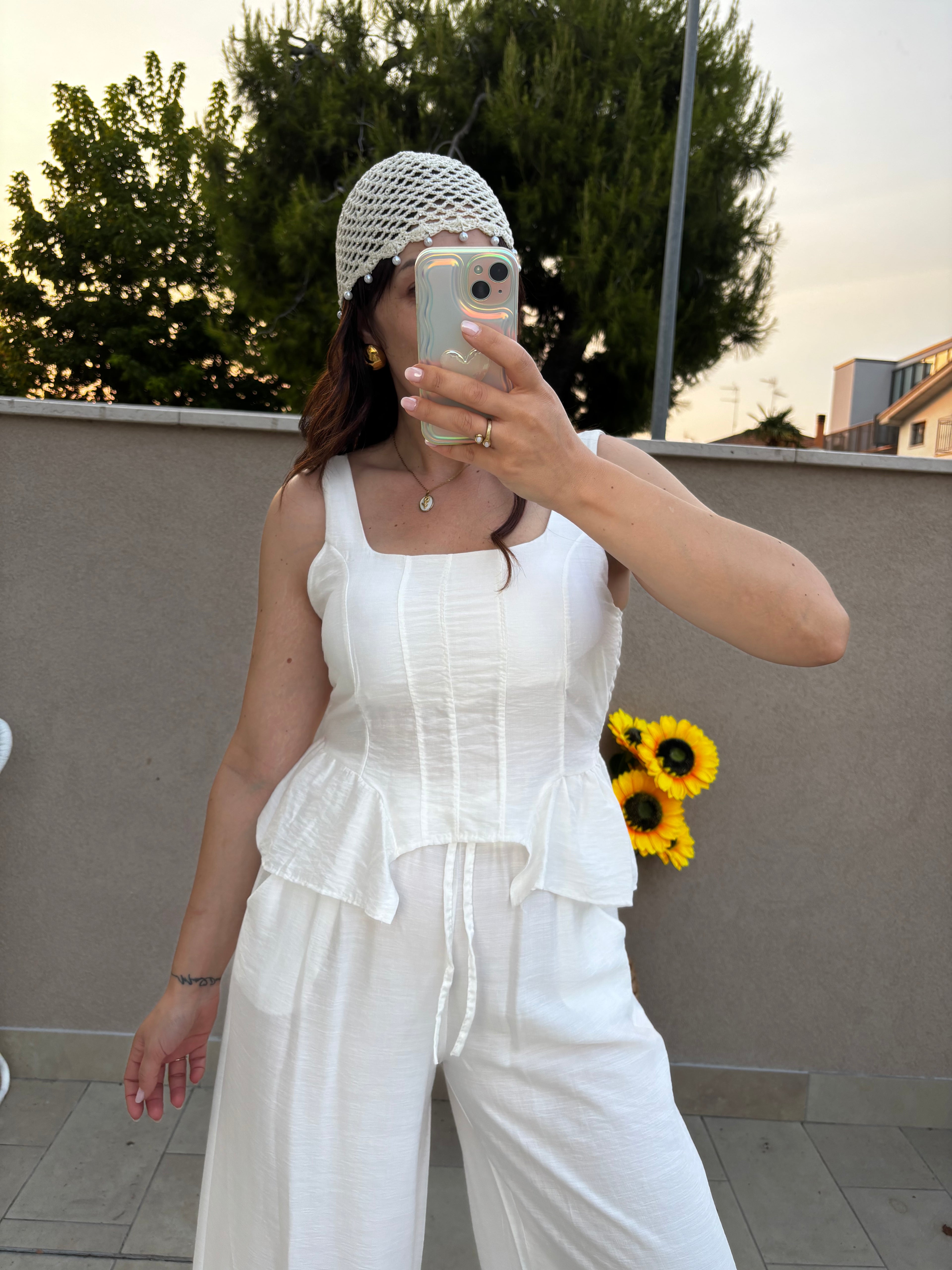 Completo Bianco Kristell