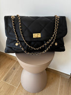 Borsa nera Maxi Quilted