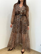 Abito Lungo Paisley