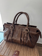 Borsa Bauletto Sigaro