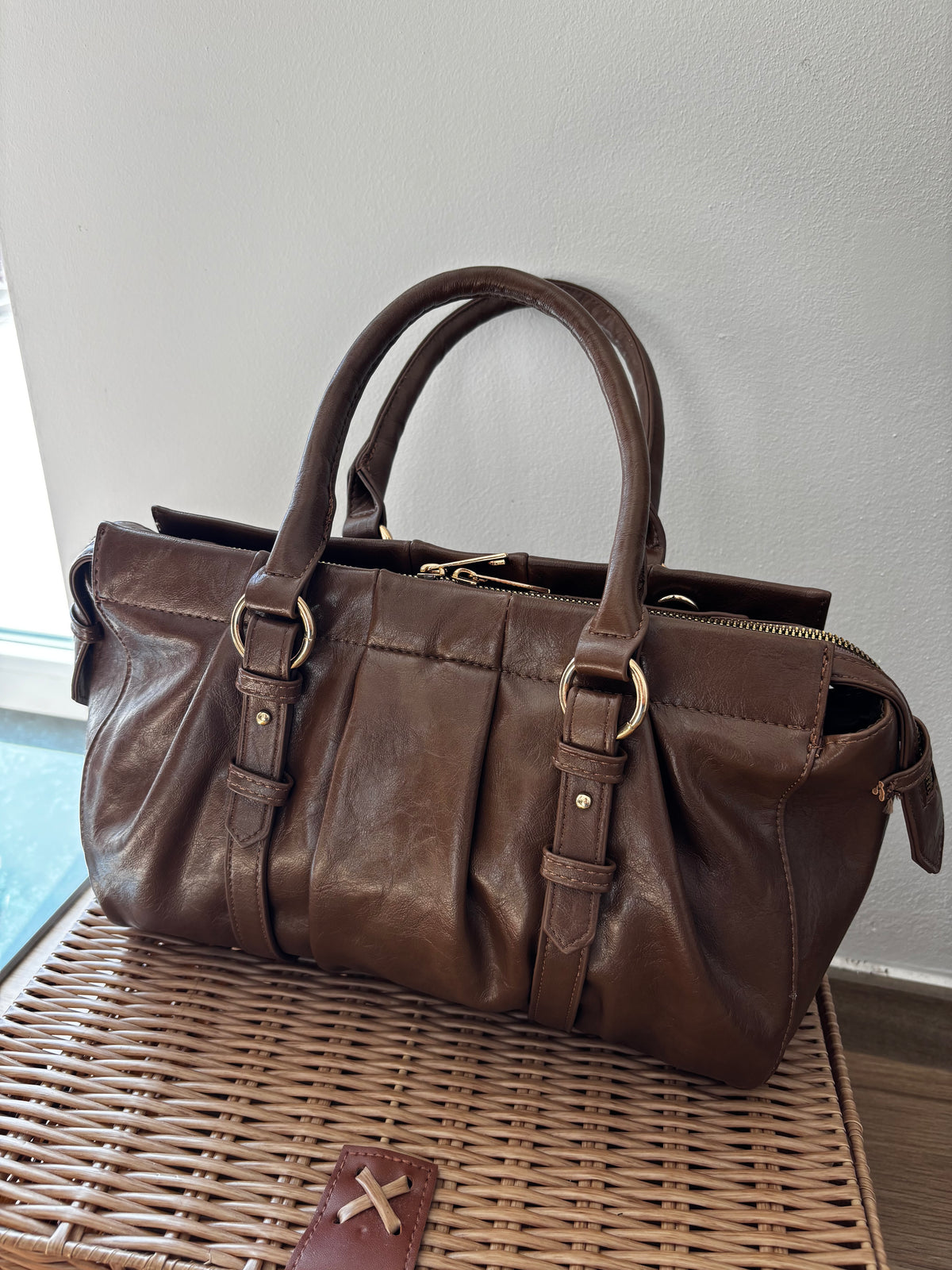 Borsa Bauletto Sigaro