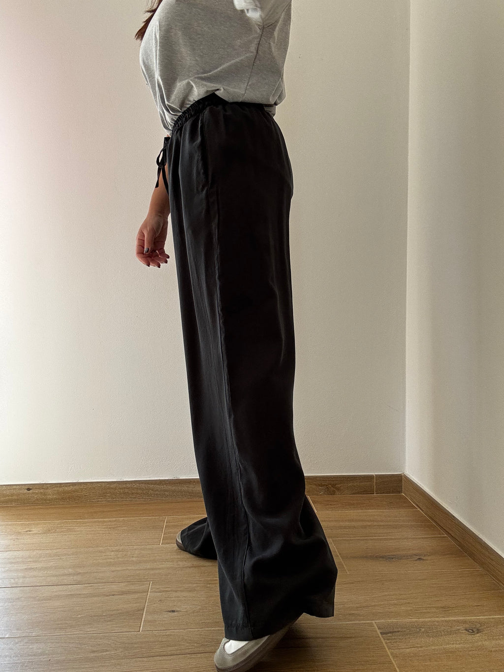 Pantalone Tuta Arabesque – Nero Lavagna