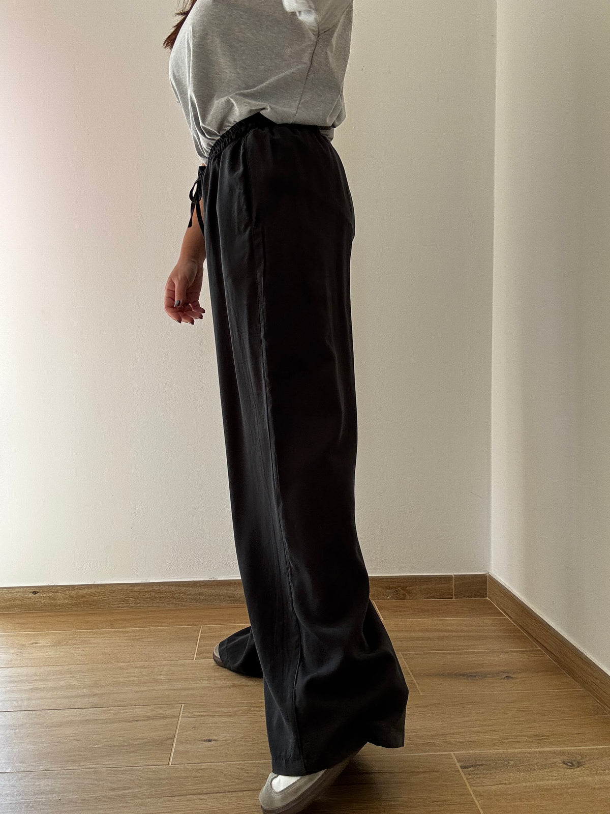 Pantalone Tuta Arabesque – Nero Lavagna