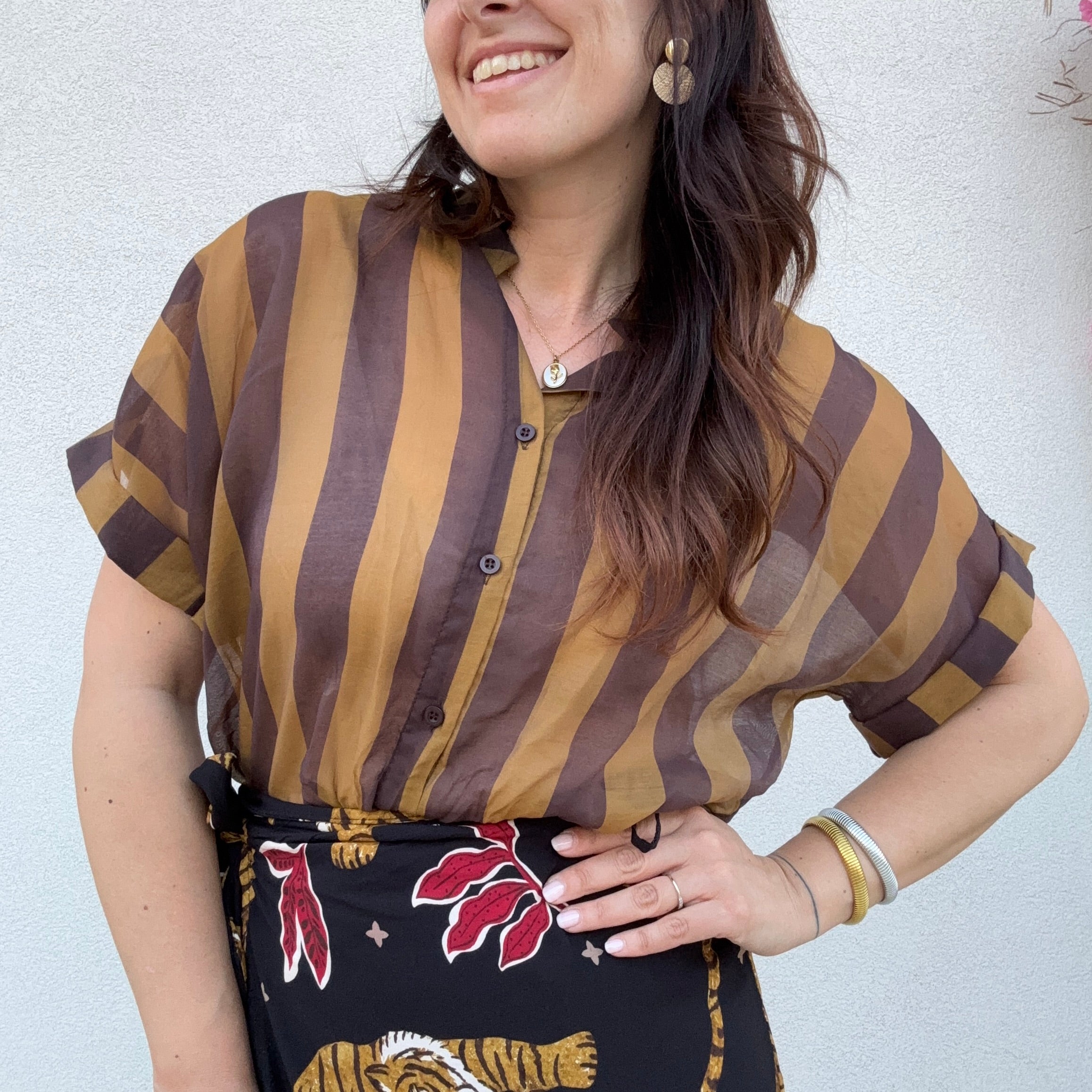 Camicia a Righe Leggera