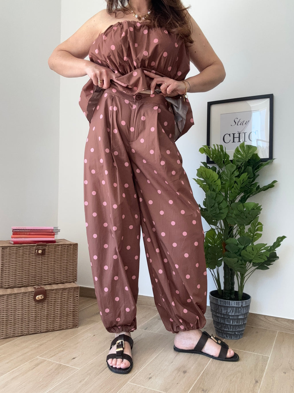 Pantalone Pois Lumina
