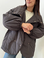Giubbotto Imbottito Oversize Maxi Collo