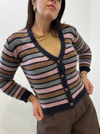 Cardigan righe
