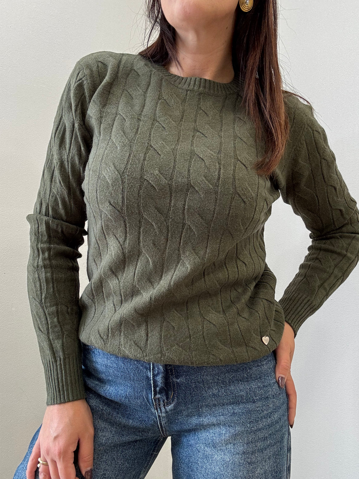 Maglia a Trecce charm