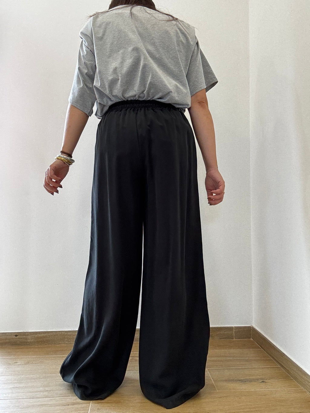 Pantalone Tuta Arabesque – Nero Lavagna
